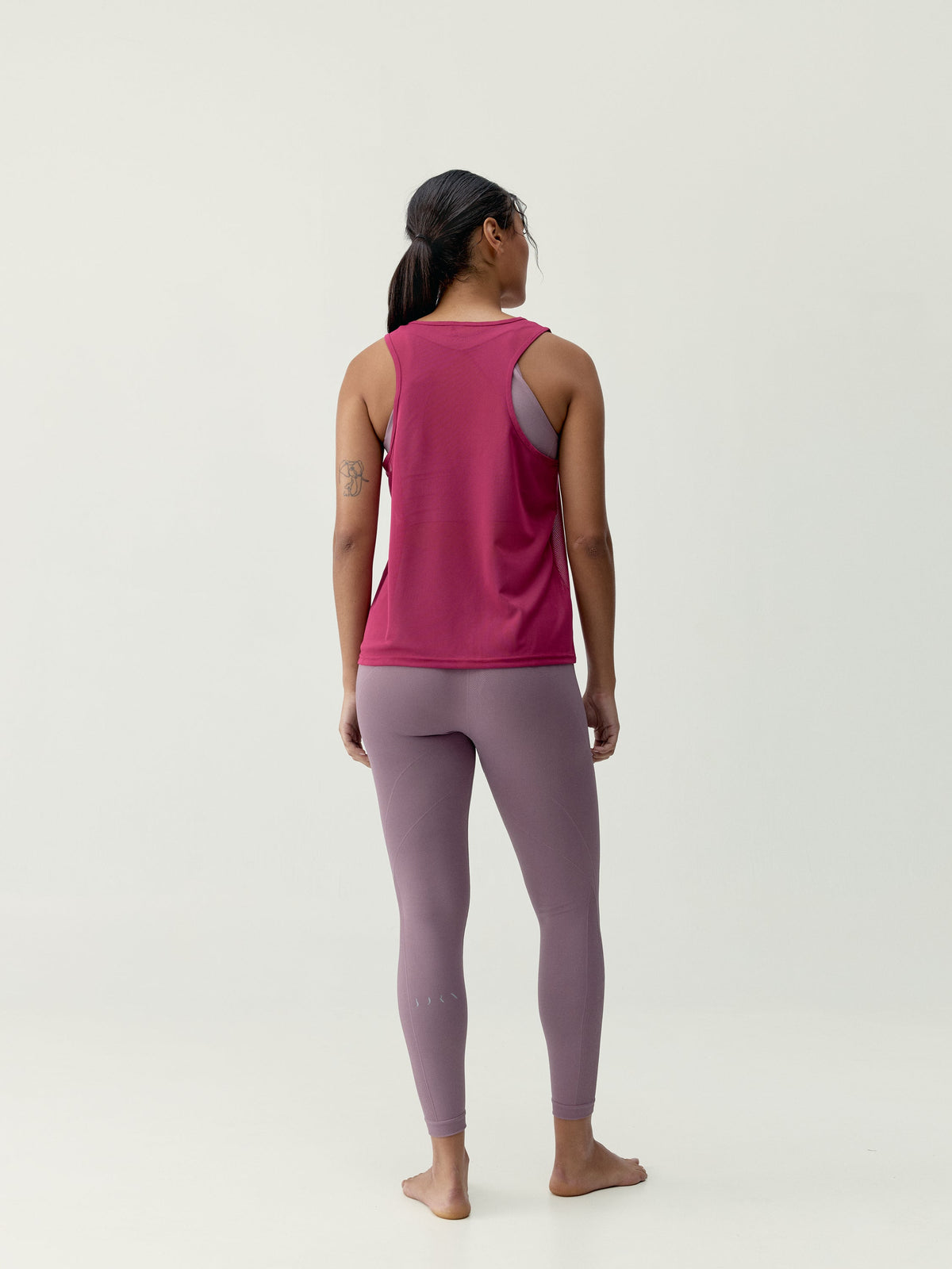 T-Shirt Bora - Prune - Femme