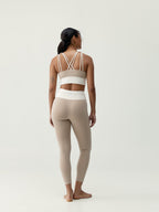 Top Sutra - Biscuit/Colombe - Femme