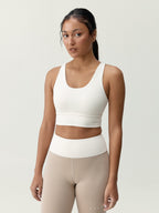 Top Sutra - Biscuit/Colombe - Femme