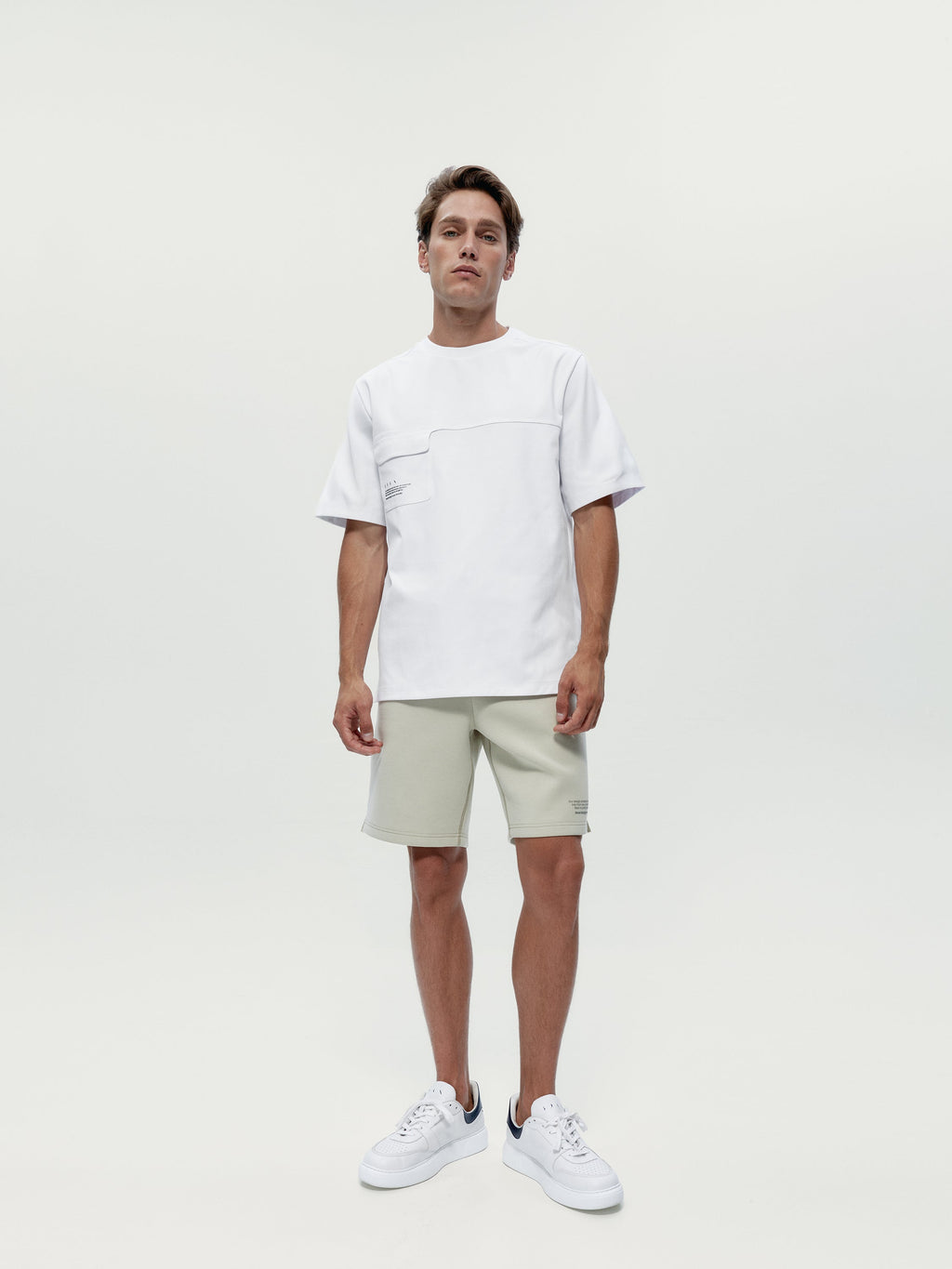 T-Shirt Tirreno - Blanc - Homme