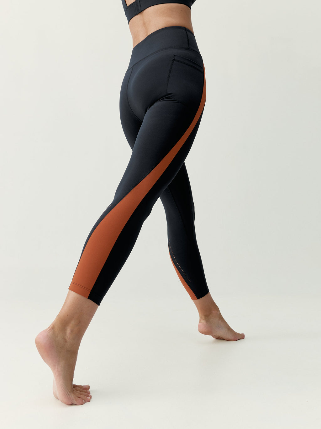 Legging Tao - Noir/Bombay - Femme