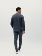 Sweat Erie - Gris Chiné - Homme
