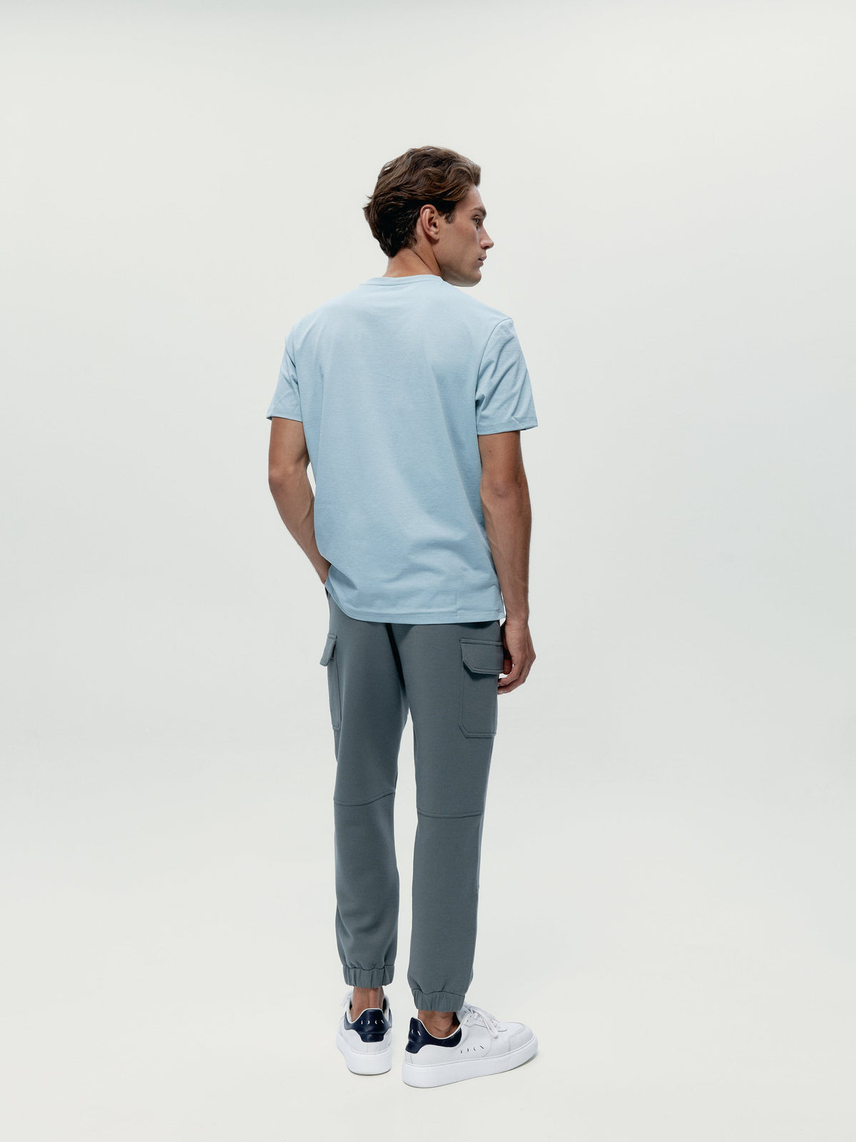 Jogginghose Grau - Tee - Herren