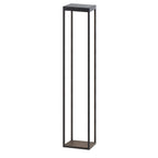 Radia - Solar Bollard & Post - Aluminum - Black