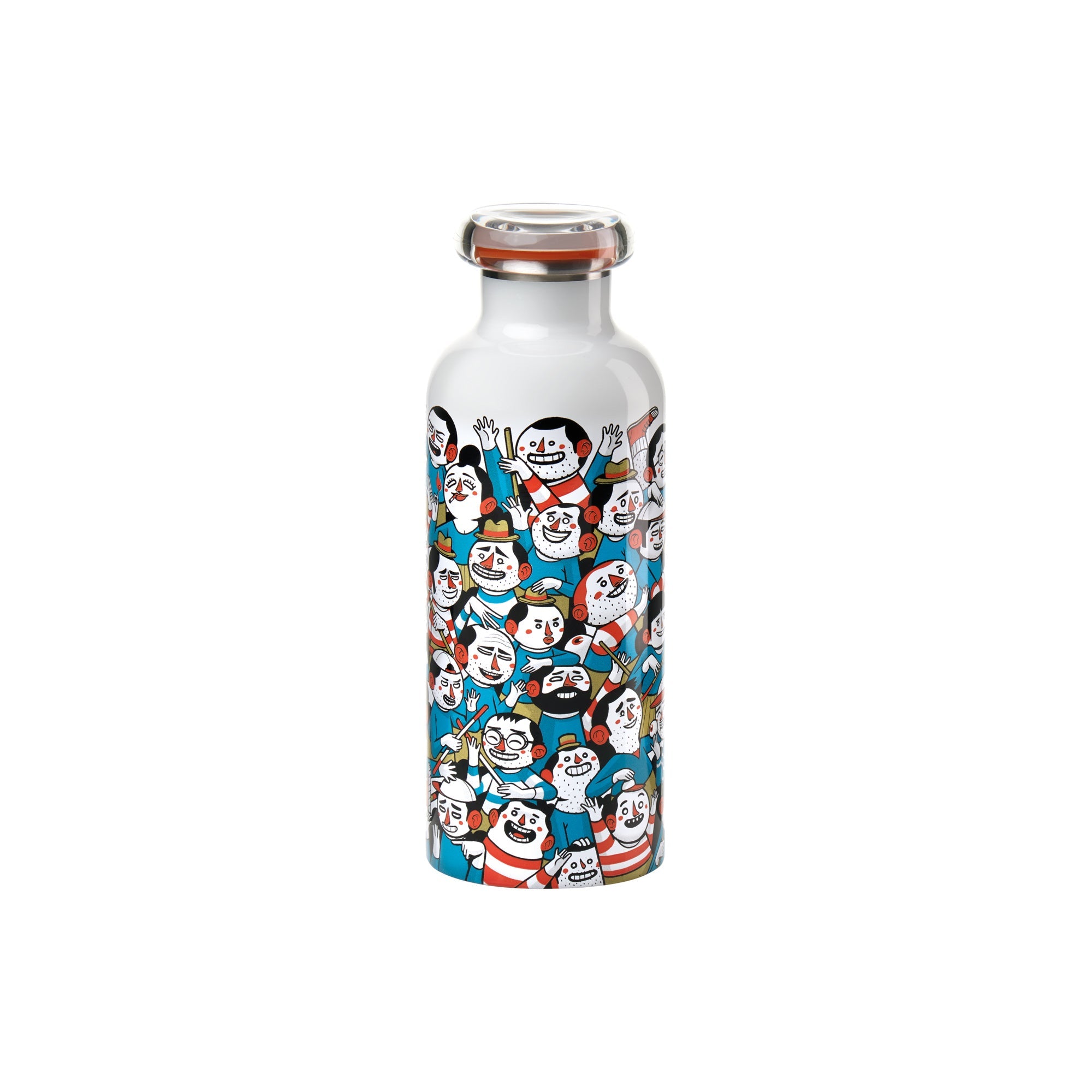 Botella de viaje aislada