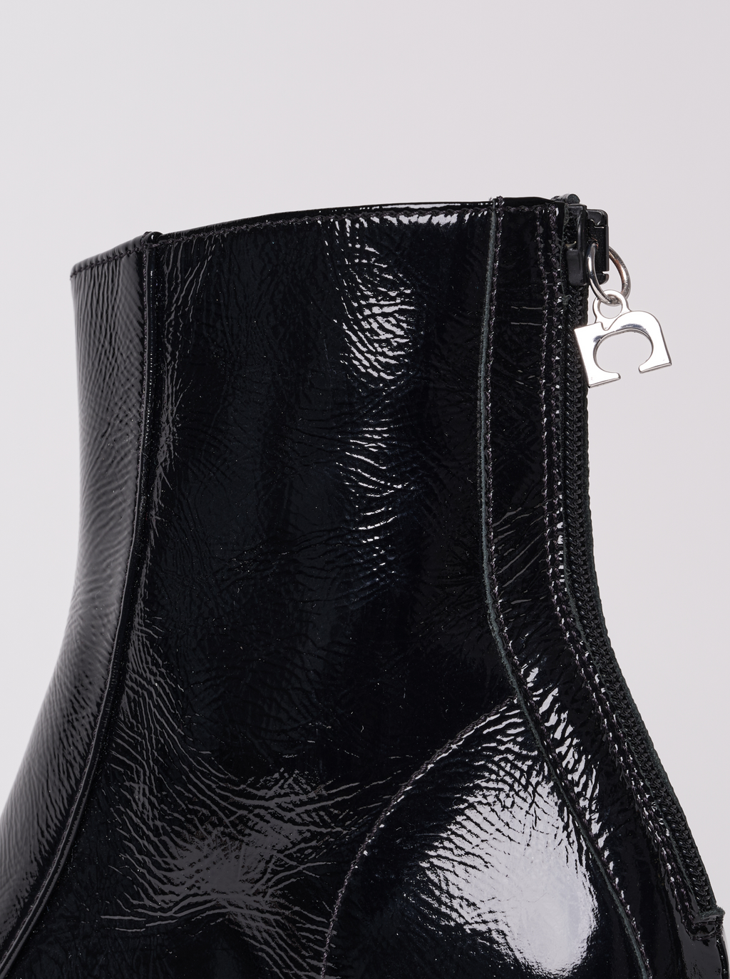 Bottines Shiny Black