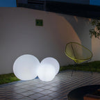 Bola de luz cableada para iluminación exterior potente LED blanco BOBBY ∅60cm base E27 - REDDECO.com