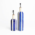 Small Oil Bottle | Blue Linhas