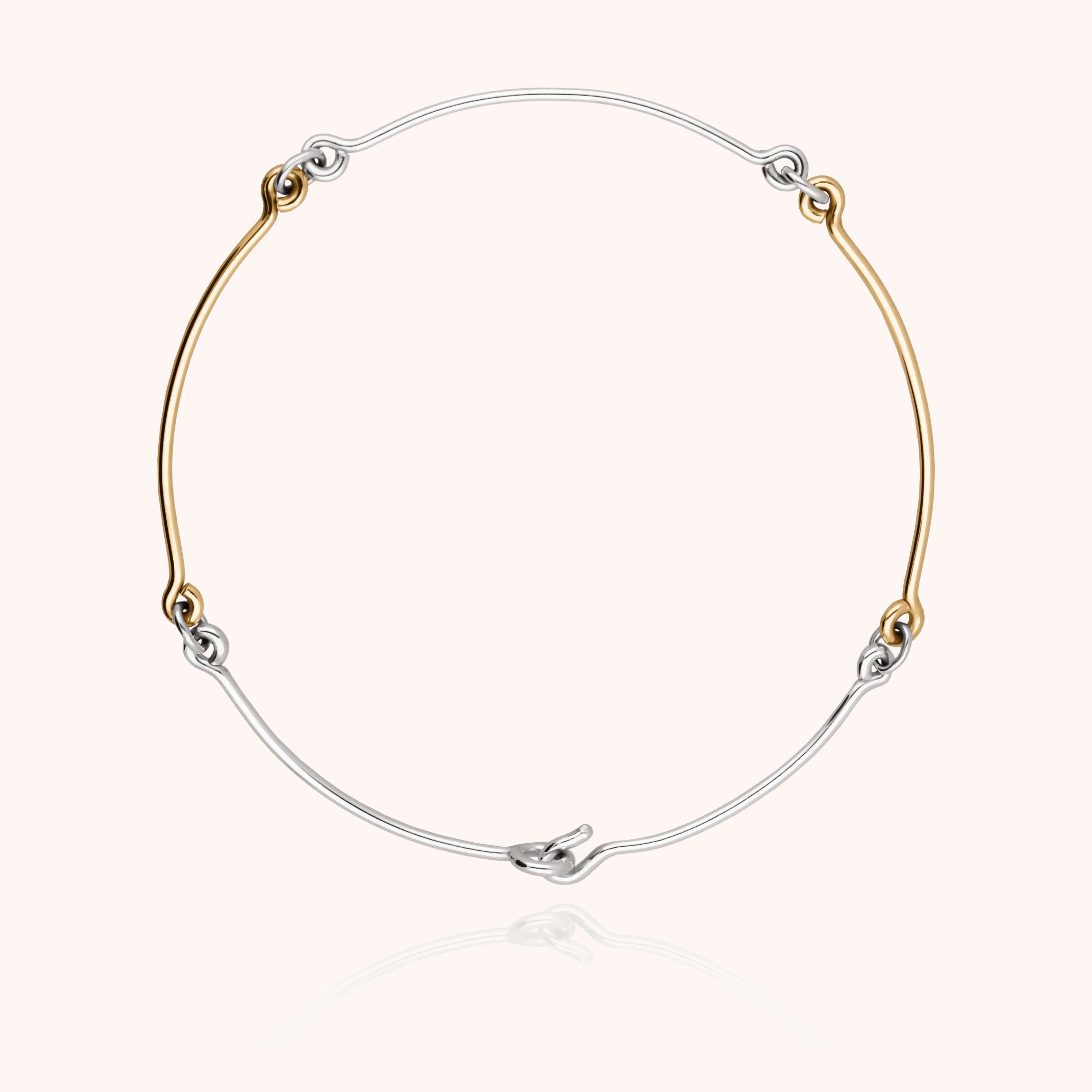 Peter masculine bracelet worn on the wrist, sophisticated contemporary design