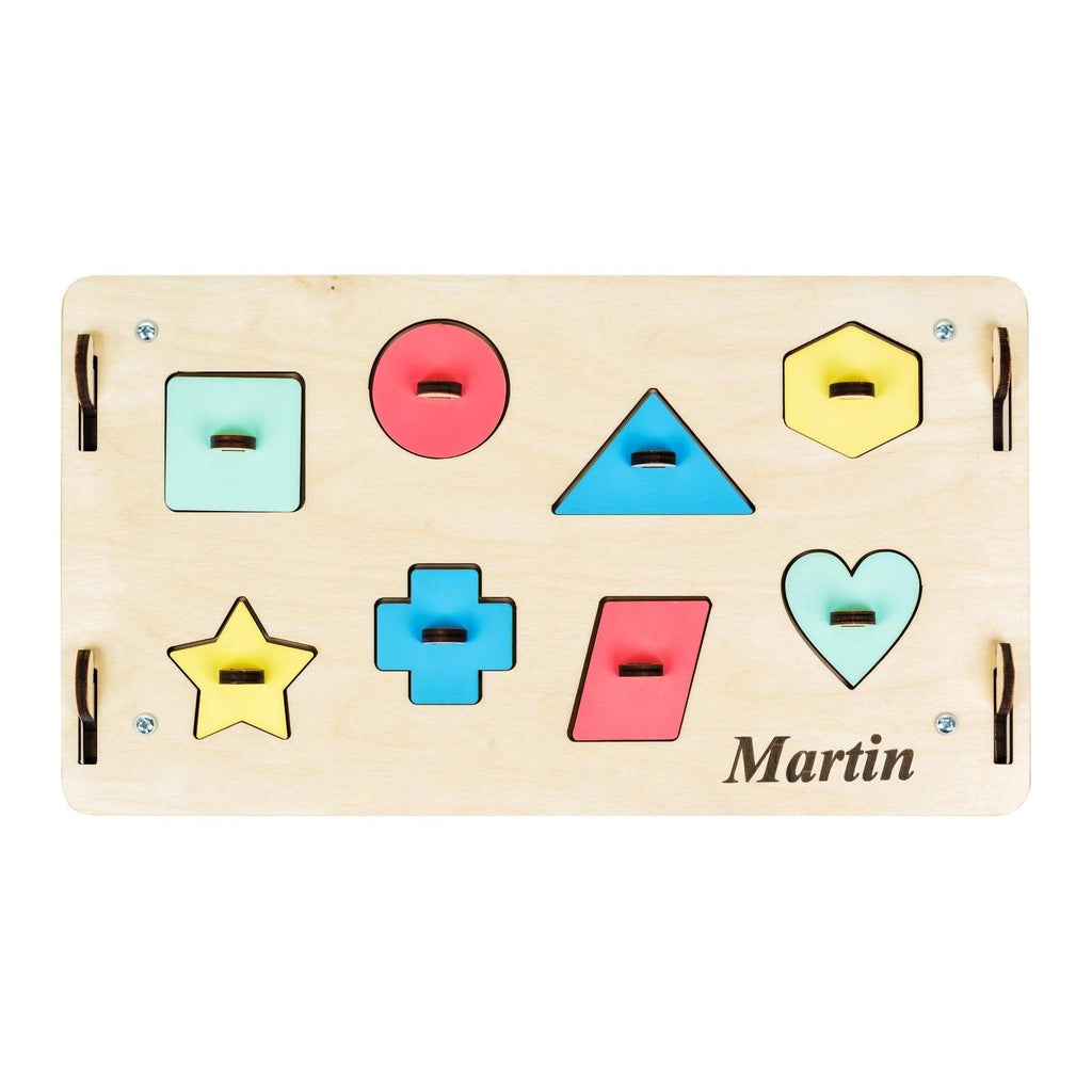 Busy Board Maisonnette Éducative En Bois – Natura
