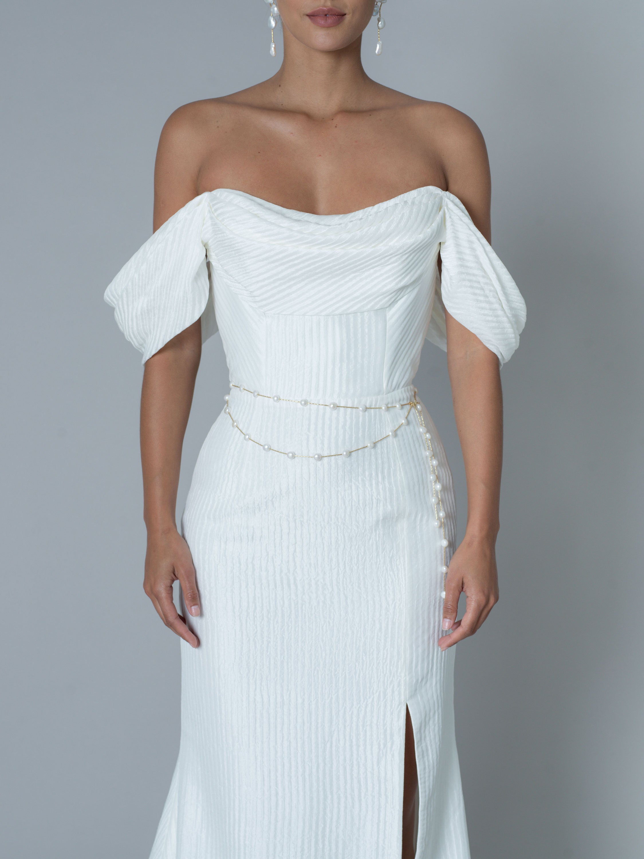Bruni Dress - White
