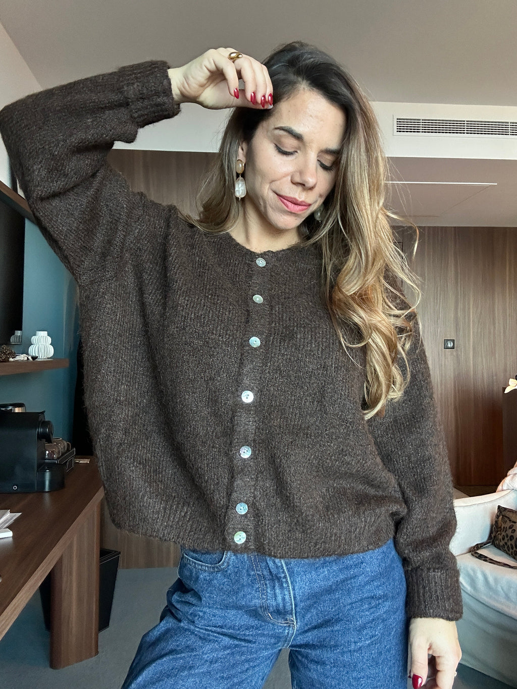 Cardigan Charlie Chocolat