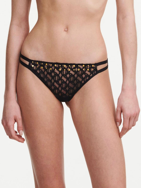 Metallx Thong - Black