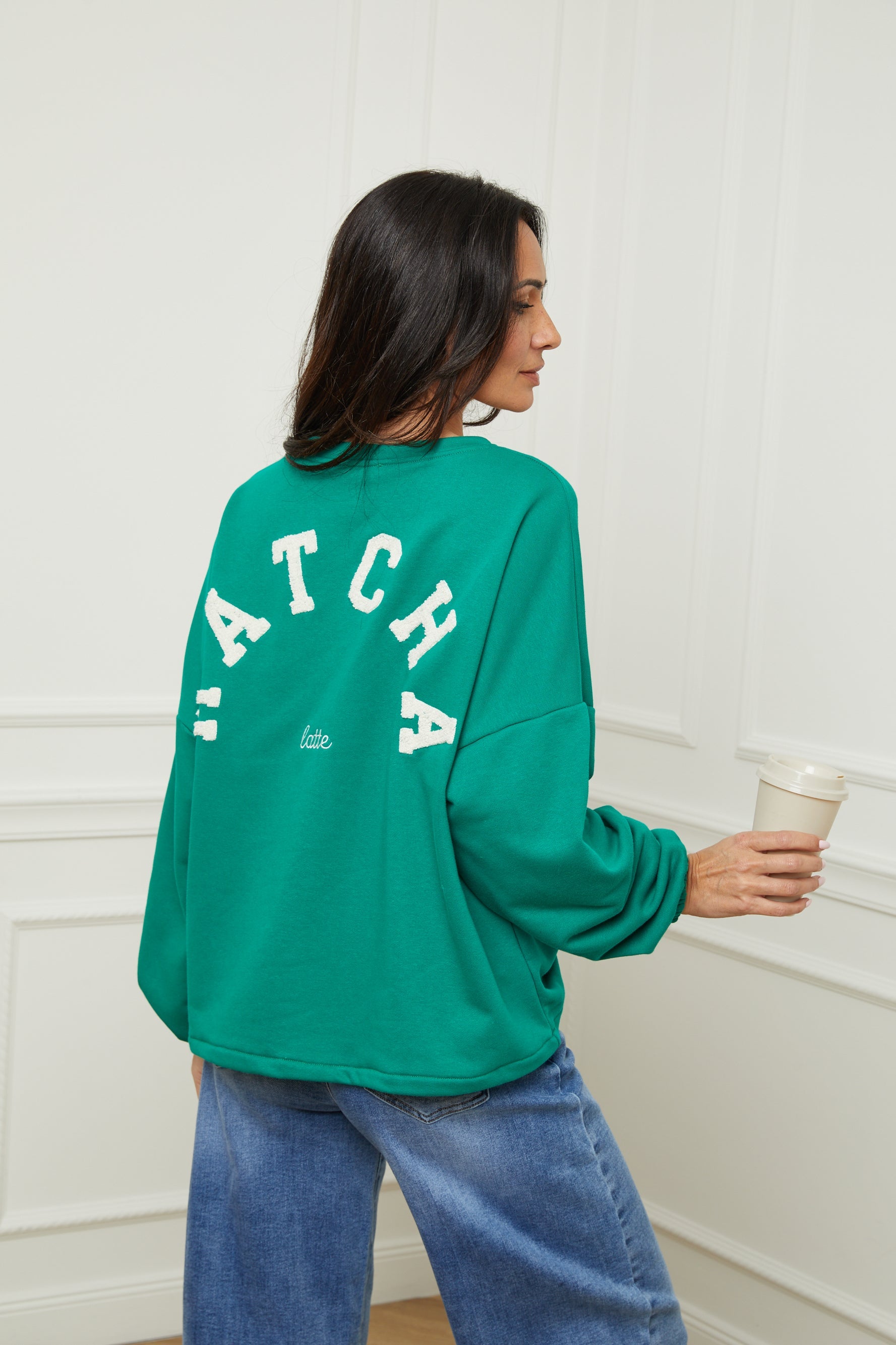 Sudadera Matcha - Verde