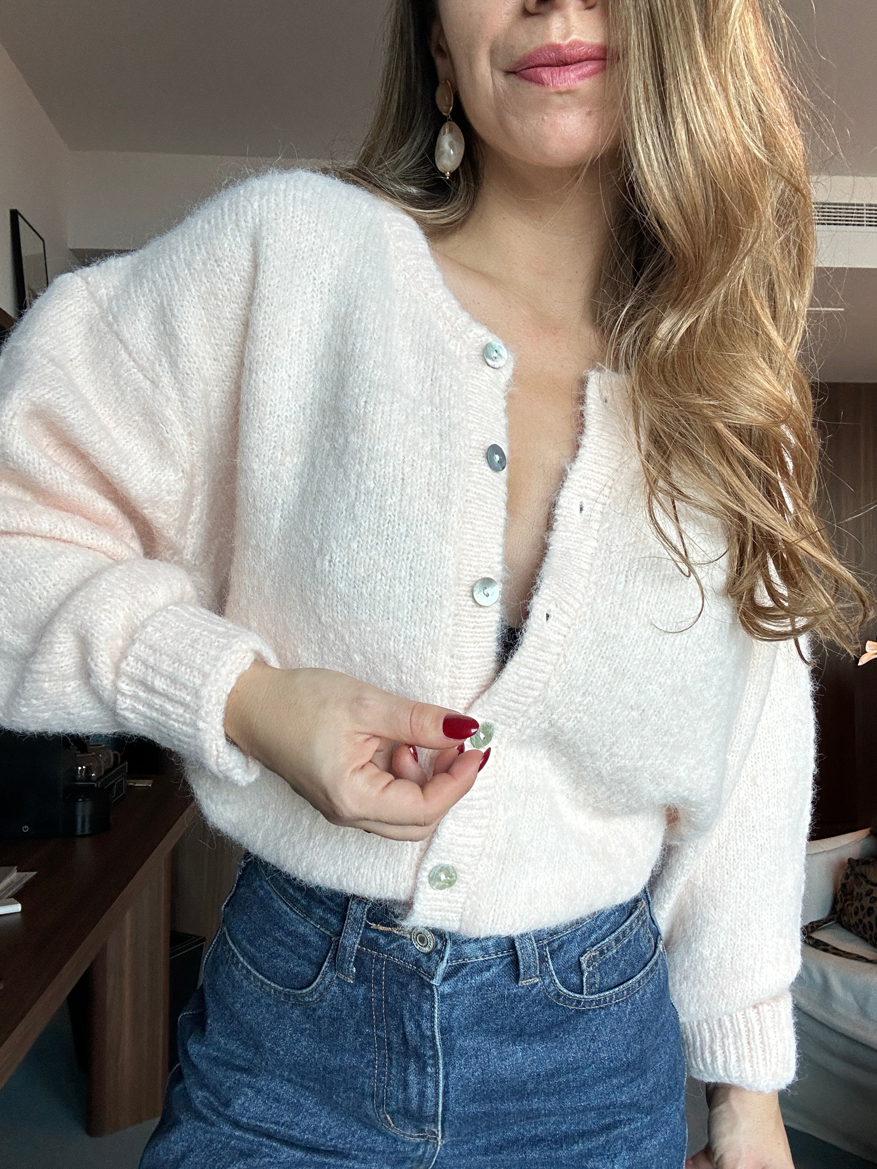 Cardigan Charlie Rose Poudré