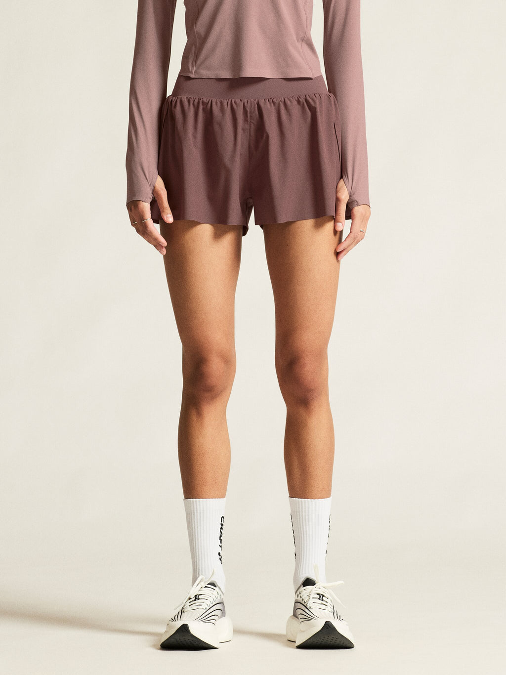 Short Large Hypervent - Violet - Femme