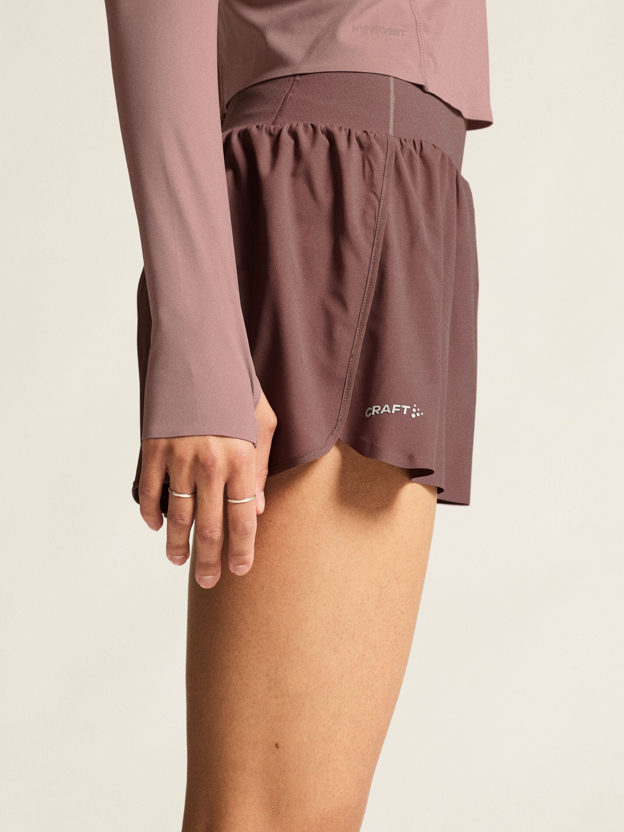 Short Large Hypervent - Violet - Femme