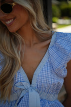 Blouse Ballon Romy - Bleue