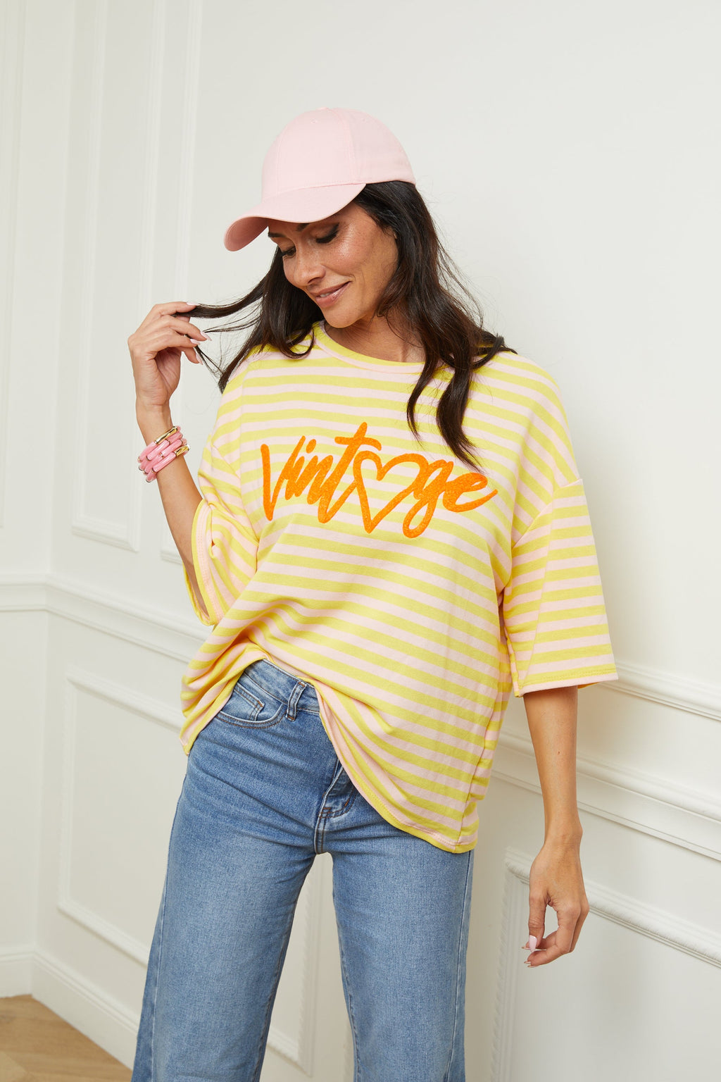 Tee Shirt Vintage - Jaune