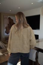 Veste Suédée Rebeca - Beige