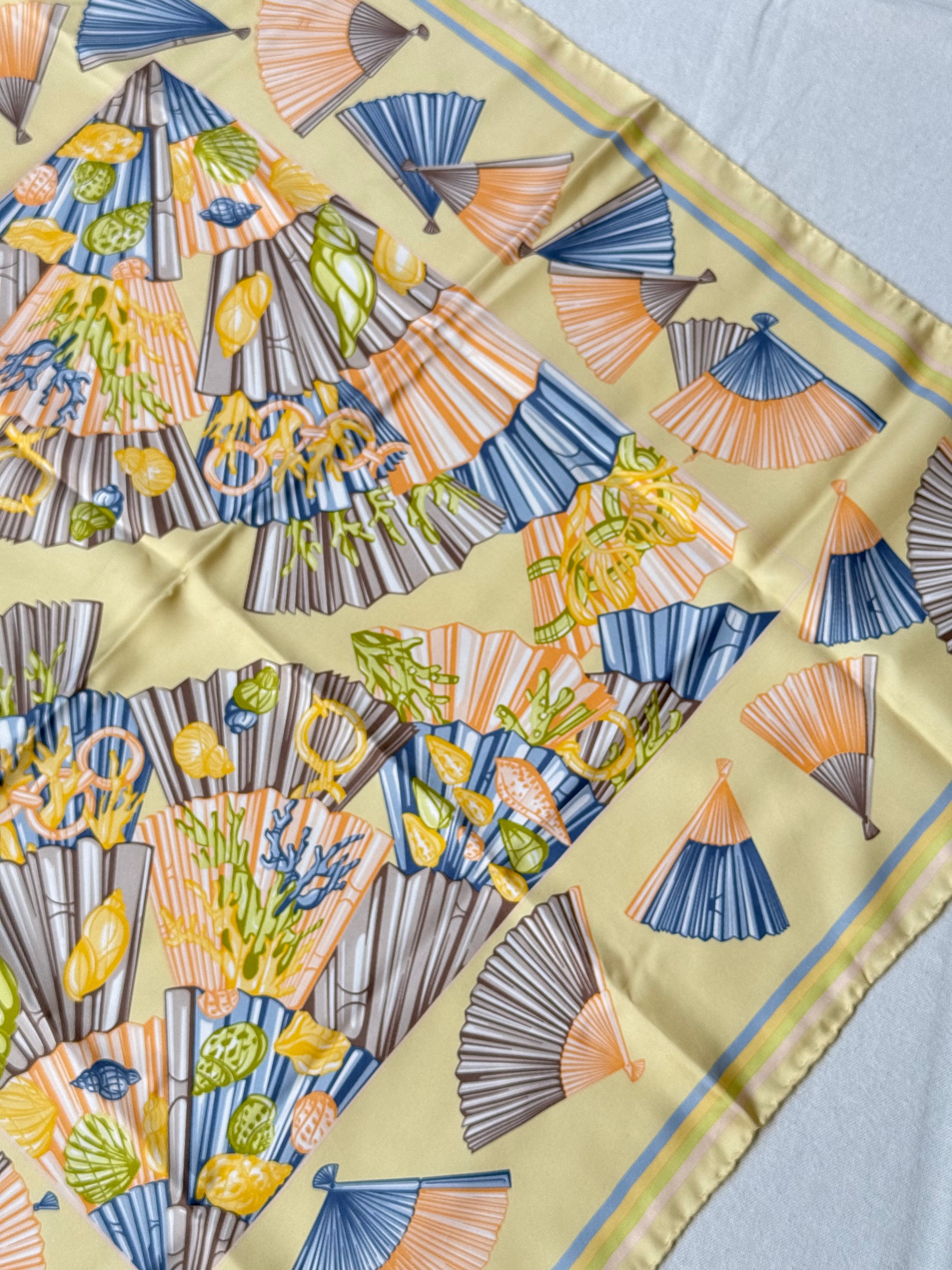 Foulard Céline – Motif Éventails