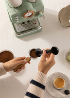 Thera Retro Matt - Machine À Espresso Avec Finition Mate - Vert Sauge