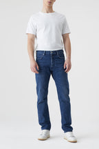 Vaqueros Oakland Straight - Mid Blue - Hombre