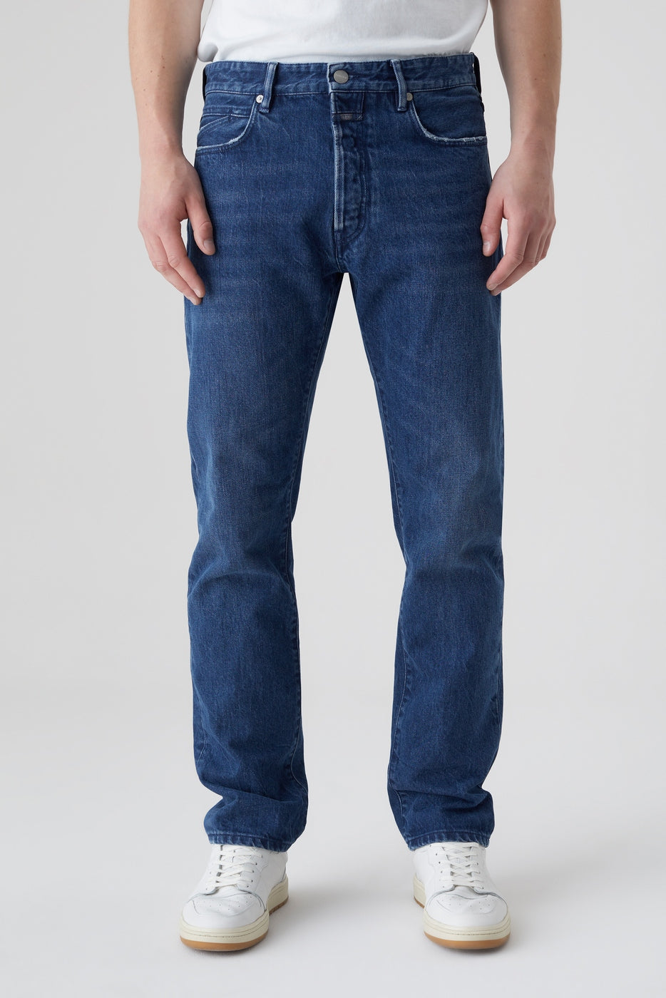 Vaqueros Oakland Straight - Mid Blue - Hombre