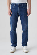Vaqueros Oakland Straight - Mid Blue - Hombre