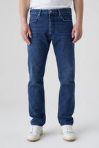 Vaqueros Oakland Straight - Mid Blue - Hombre