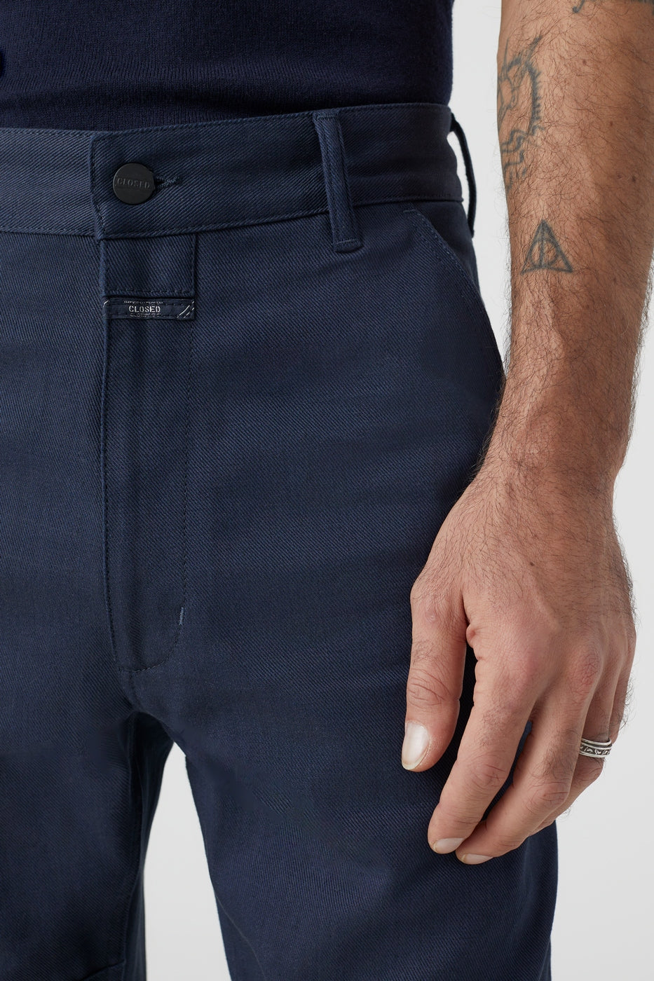 Jeans Workwear Pants - Azul Oscuro - Hombre