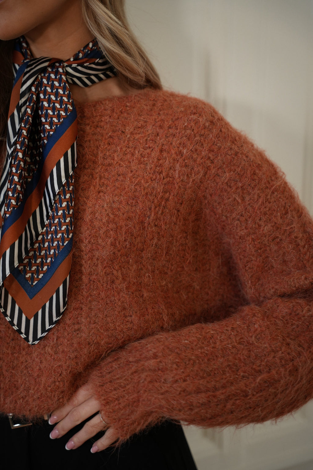 Jersey Suelto Lila - Terracota