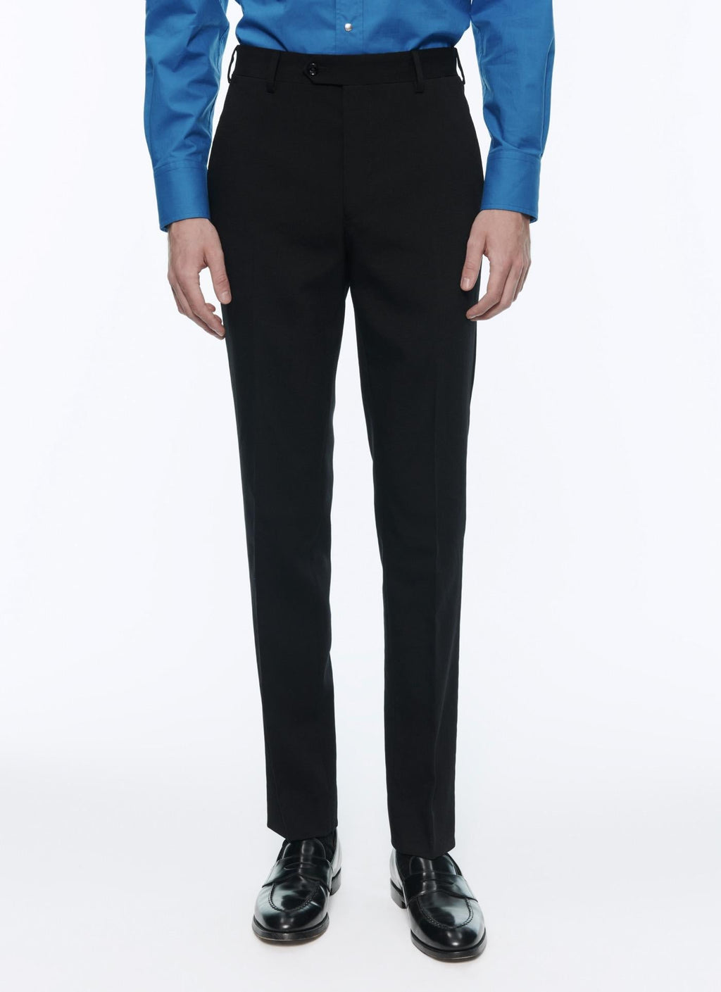 Fursac - Costume En Toile De Laine - Noir