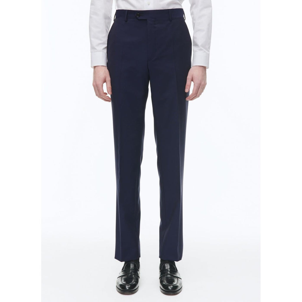 Tailored Wool And Mohair Suit - Blue