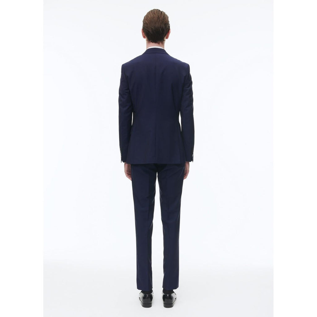 Tailored Wool And Mohair Suit - Blue