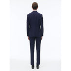Tailored Wool And Mohair Suit - Blue