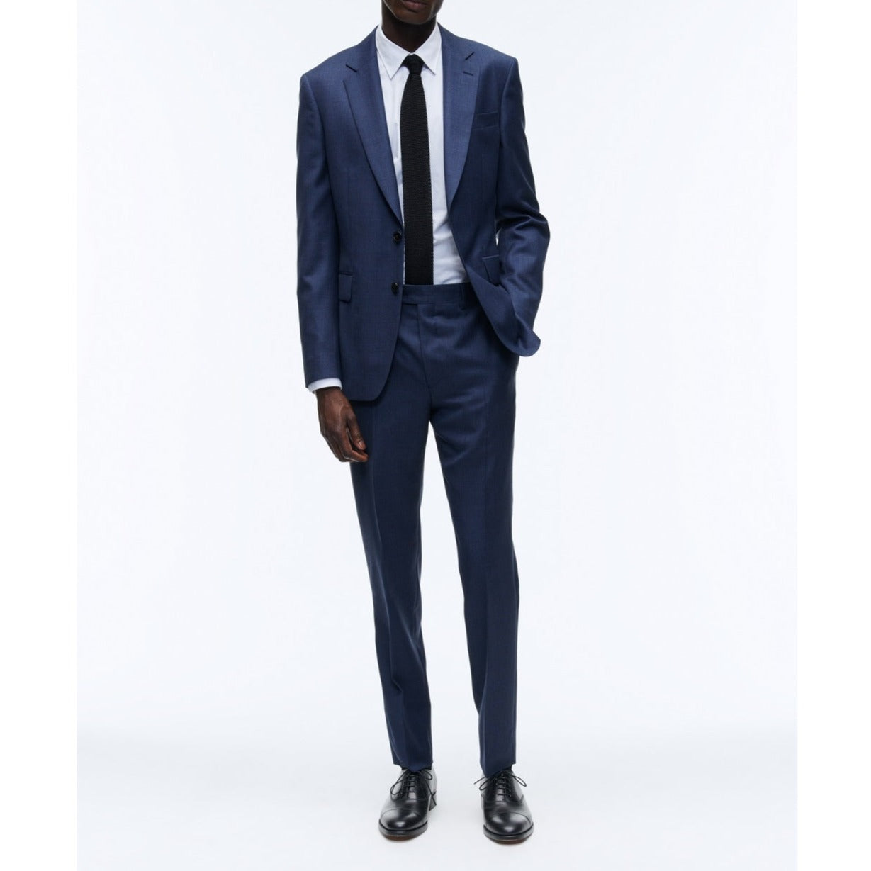 Fursac – Blue Virgin Wool Caviar Suit – Blue – Caviar