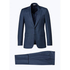 Fursac – Blue Virgin Wool Caviar Suit – Blue – Caviar