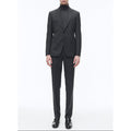 Fursac - Costume 2 Pièces En Toile De Laine Prince De Galles - Anthracite - Homme