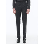 Fursac - Costume 2 Pièces En Toile De Laine Prince De Galles - Anthracite - Homme