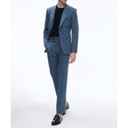 Traje 2 piezas de algodón color arena claro - Loza de barro - Hombre