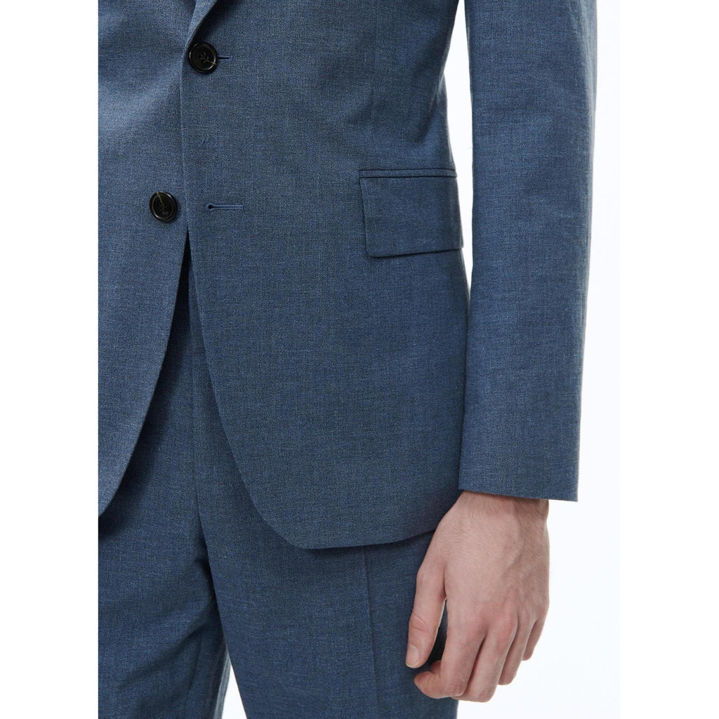 Traje 2 piezas de algodón color arena claro - Loza de barro - Hombre