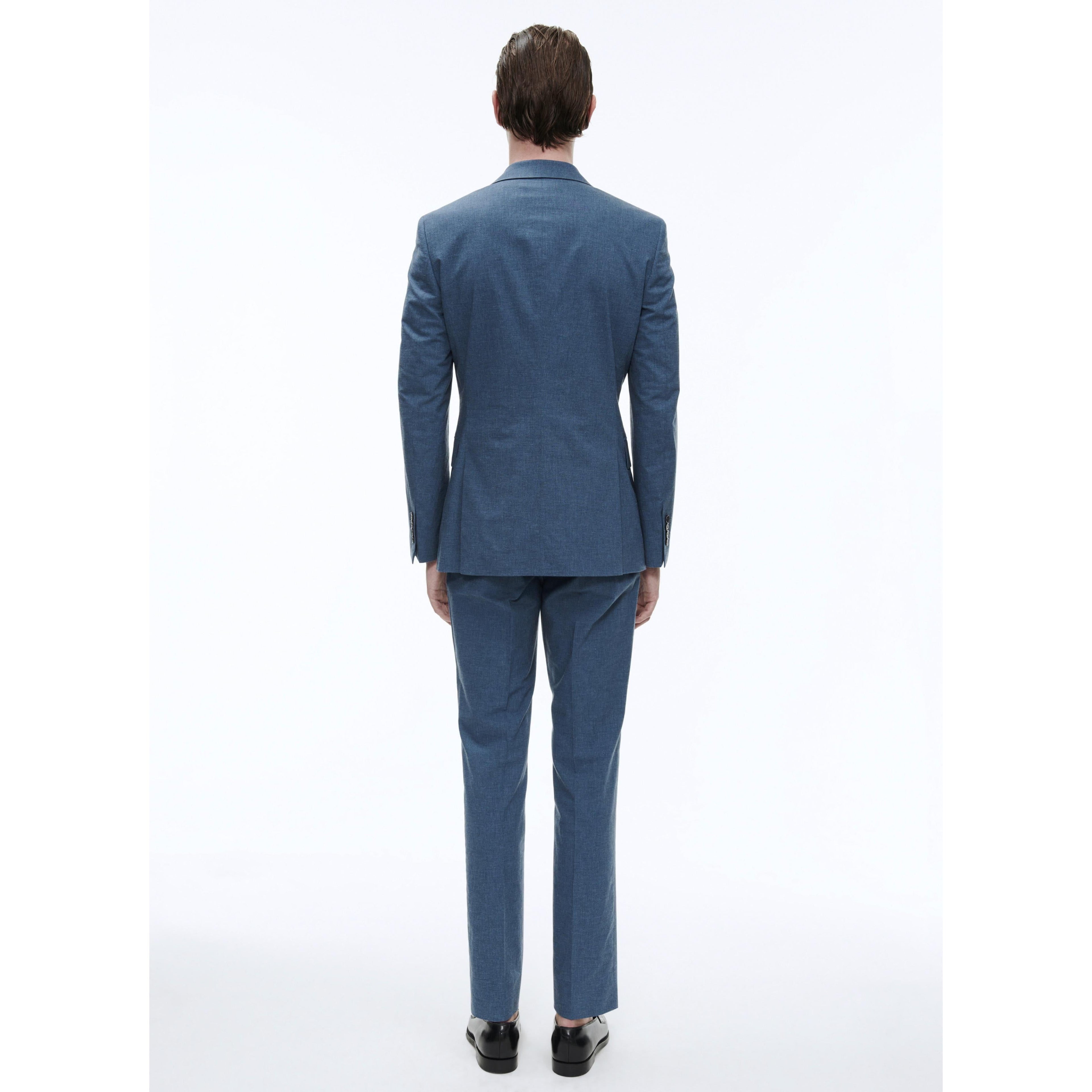 Traje 2 piezas de algodón color arena claro - Loza de barro - Hombre