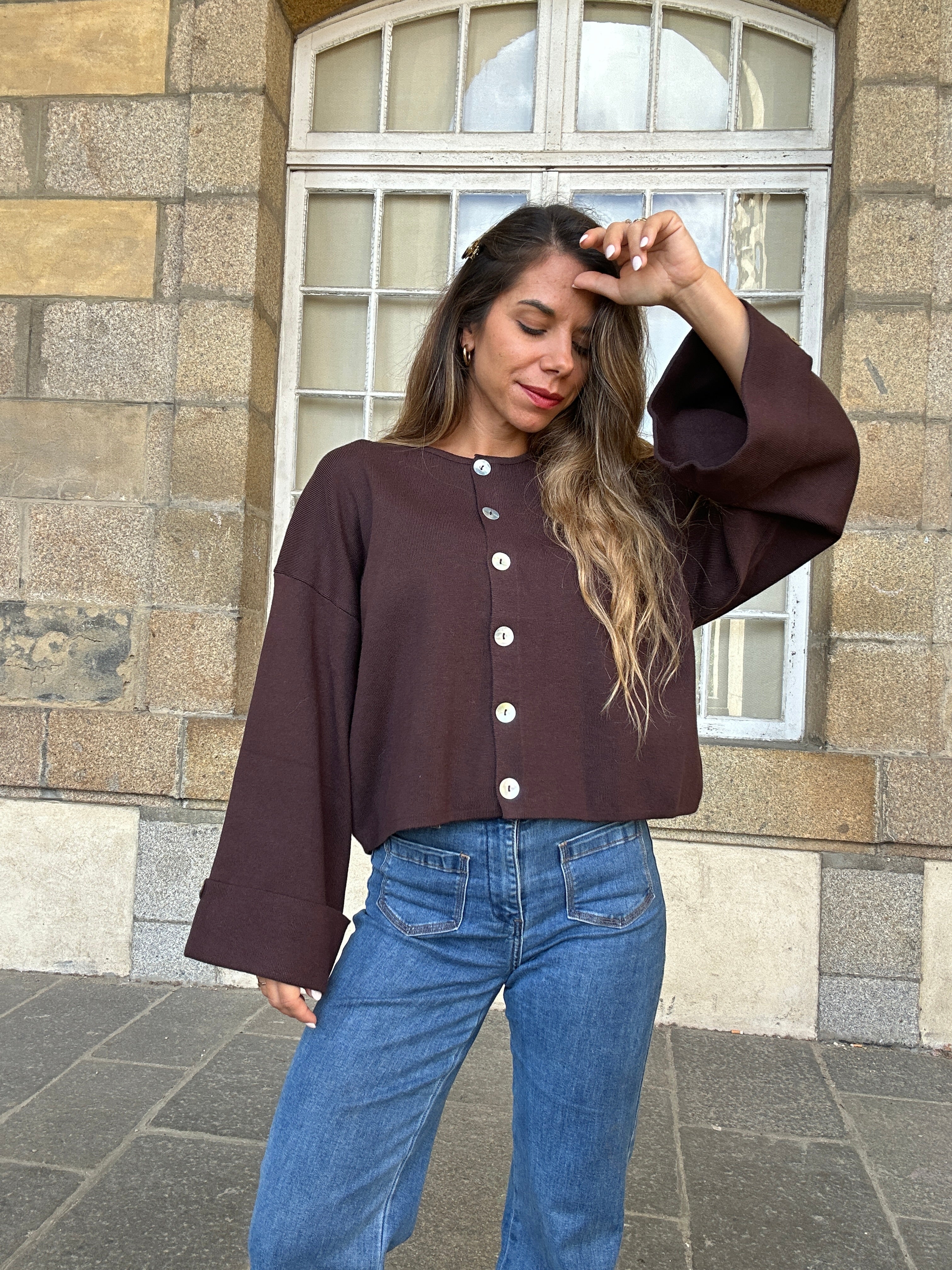 Cardigan Judith Chocolat