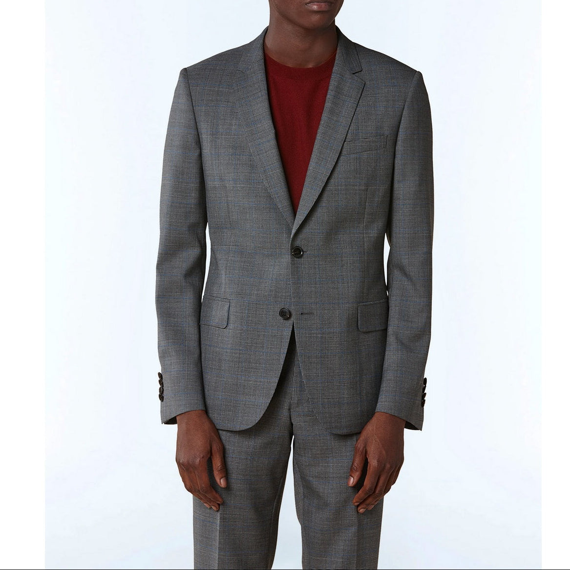 Traje 2 Piezas 2 Botones Pdg Outlet - Acero