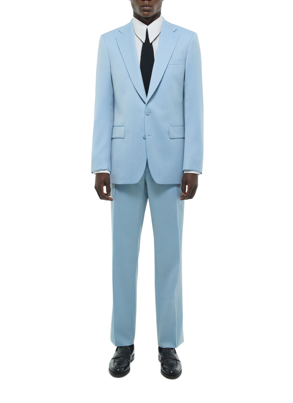 Traje de espiga - Azul bebé