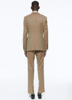 Fursac - Costume 2 Pièces Croisé En Laine Solaro - Cognac - Homme