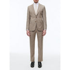 Traje Serge de lana de 2 piezas - Beige - Hombre