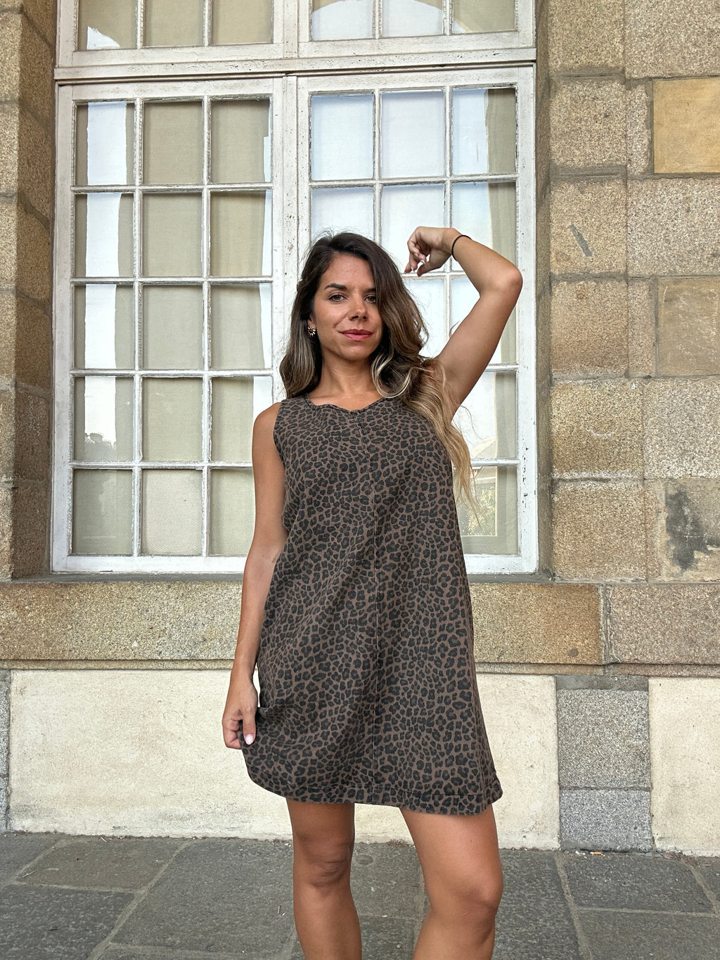 Robe Léa Léopard