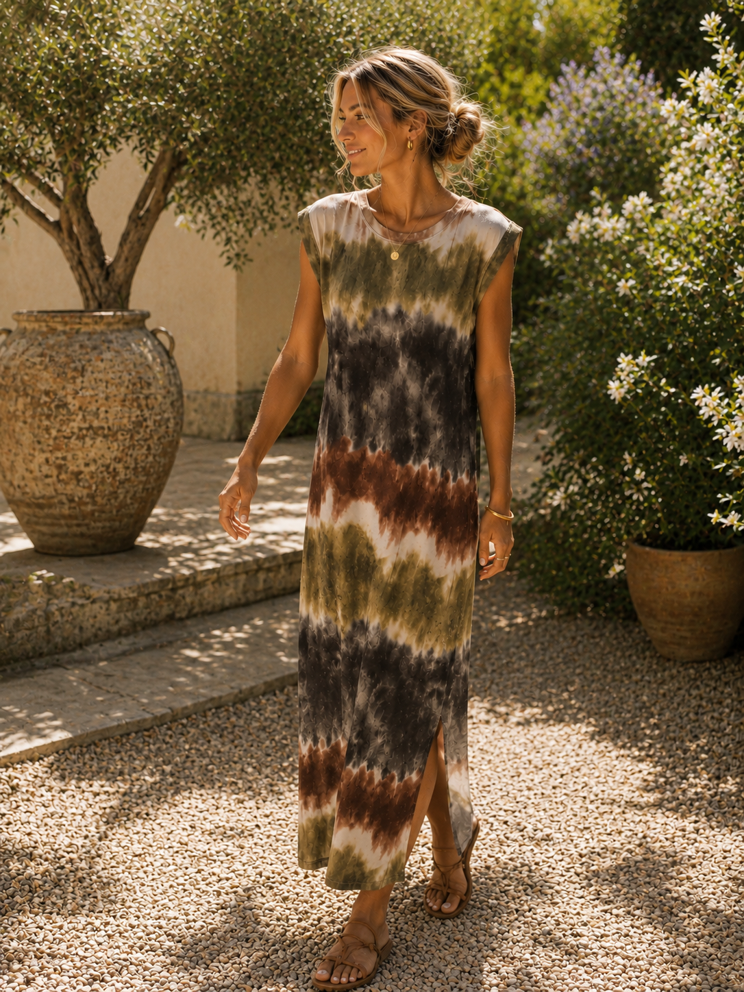 Star Dress - Green